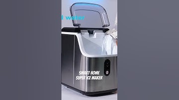 FASTEST Ice Maker EVER Makes Soft Chewable Ice in 6 Minutes!