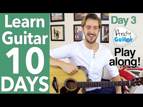 Guitar Day 3 Demo/ Play a long - 'Three Little Birds' Cover - Bob Marley