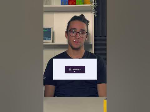 How to create a Delete Button animation in CSS and Javascript - YouTube