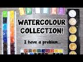 My Watercolour Palette Collection - I have a problem...