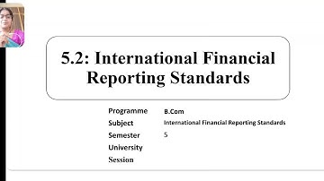 IFRS session 2