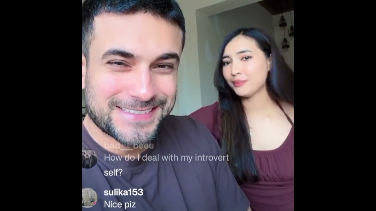 sanam Puri and zuchobeni tungoe Instagram live chat