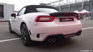 2016 Abarth 124 Spider Exhaust Sound - Start Up, Revs & Loading Onto Truck