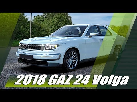 Soviet Legend Reborn - 2018 Gaz 24 Volga Sedan Concept