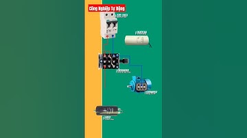 Cách đấu tụ đề và tụ ngậm chạy đảo chiều động cơ 1 pha | Công Nghiệp Tự Động #congnghieptudong #dien