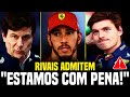 🚨ATÉ VERSTAPPEN E A MERCEDES FICARAM COM PENA! HAMILTON VIVE SITUAÇÃO DOLOROSA NA FERRARI