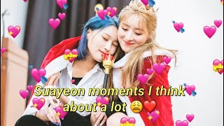 Suayeon moments I think about a lot 😩❤️