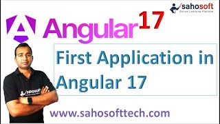 First Application in Angular 17 | Hello App | Angular 17 Tutorials in Hindi | Sahosoft screenshot 3