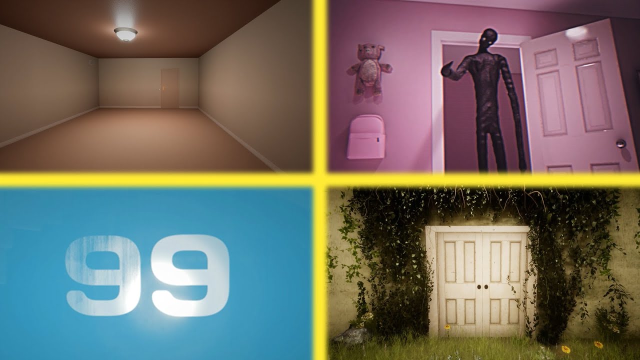 Escape The Backrooms - All Endings【Version1.0】【4K60FPS】