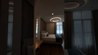 Checking in a 5-star hotel in Athens