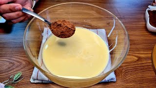 How to make easy dessert at home with few ingredients in 15mins | Easy & Quick dessert Recipe !