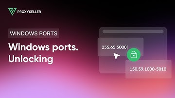 How to unblock such ports: 80, 443, 25565, 4950, 2955, 20, 27015 on Windows 10 & 7