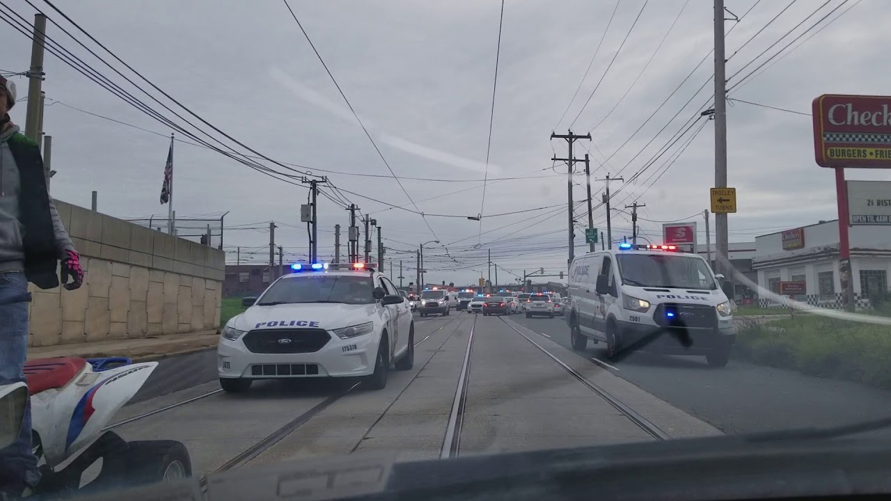 Street bike Cop Chase Philly