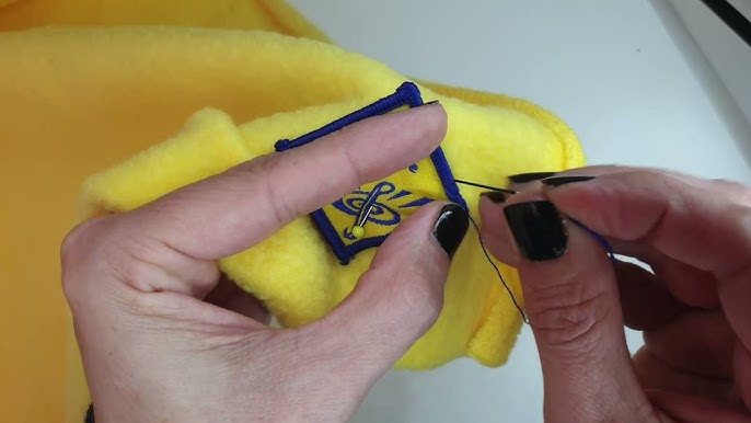 How to sew on Scout patches the easy way! - Frugal Upstate