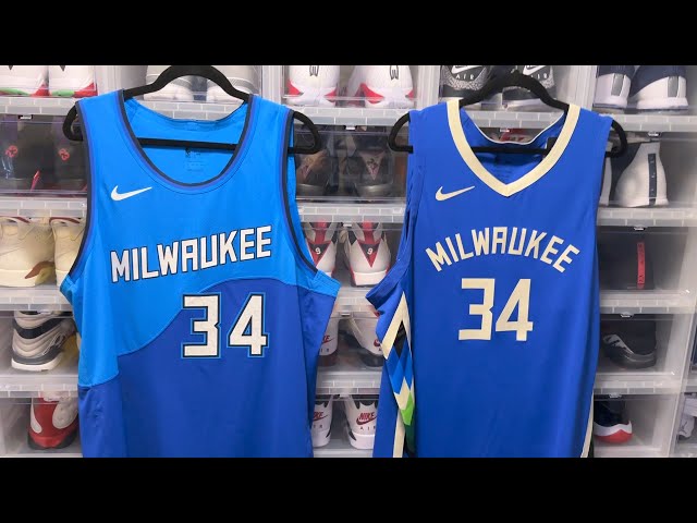 UNBOXING: Giannis Antetokounmpo Milwaukee Bucks Authentic City Edition  Jersey 2018-2019 
