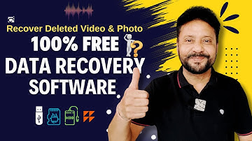 Best Free Data Recovery Software 2025 | How To Recover Deleted Videos/Photos | Tutorial | Hindi