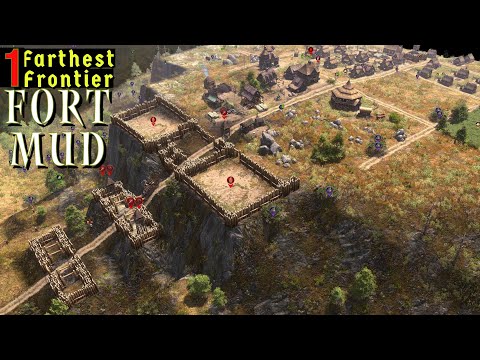 Terraforming a Super Castle - EP 1: Farthest Frontier Fort Mud