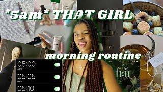 Trying the VIRAL *5am* THAT GIRL Morning Routine (is it worth the hype?)