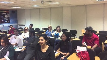 Throwing Catchbox the microphone