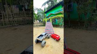 #rc car clambing battle who-is win #monstertruckjump