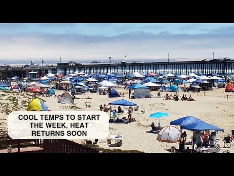The week starts off cool but triple digits will be back soon - YouTube