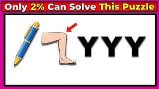20 Tricky Brain Teasers That Will Boost Your Thinking Skills || Rebus Puzzles Challenge 66