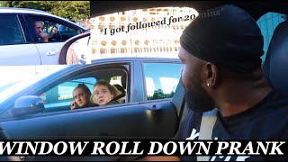 WINDOW ROLL DOWN PRANK UK VERSION | *I GOT FOLLOWED FOR 20 MINS*