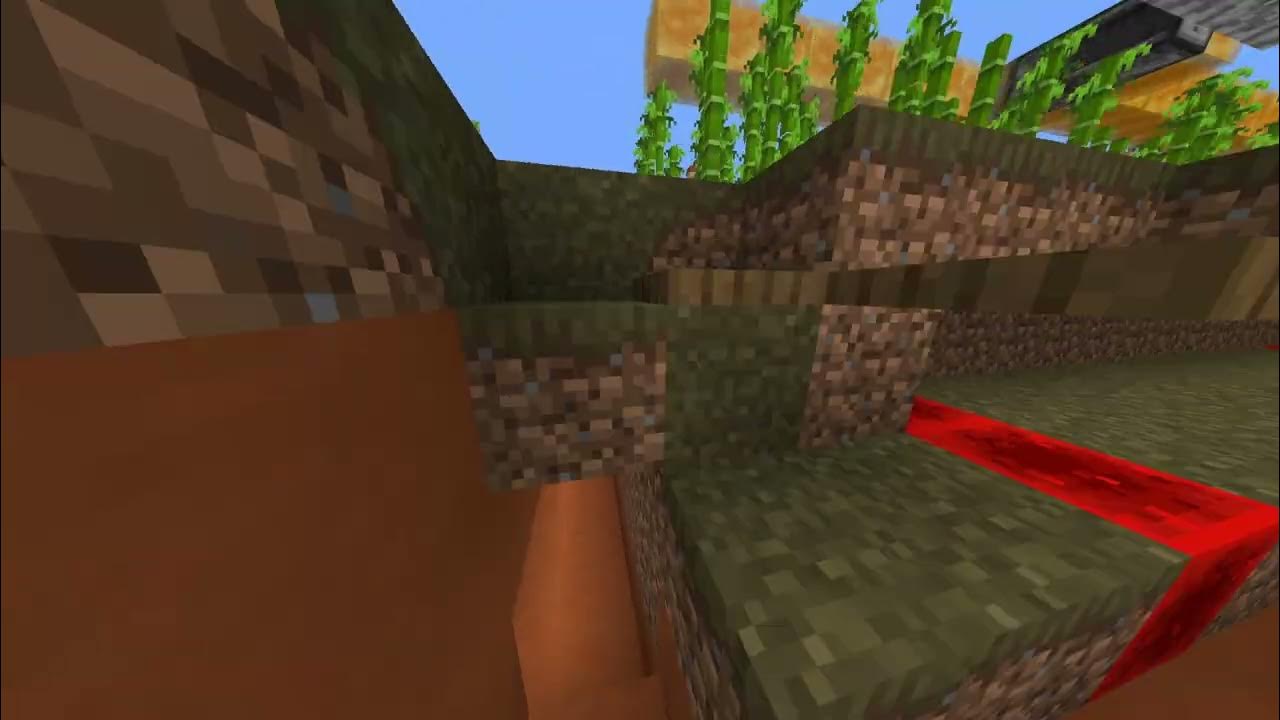 How To Make An Auto Bamboo Farm In Minecraft