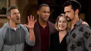 "SORRY YOU TWO, THOMAS IS MY DESTINY" Hope shocks Liam and Carter after  Thomas returns - YouTube