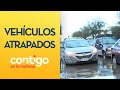 TRAS LLUVIAS: 30 autos QUEDARON ATRAPADOS en la calle inundada - Contigo en la Mañana