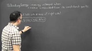 IB Physics SL revision - Nuclear 4 - binding energy