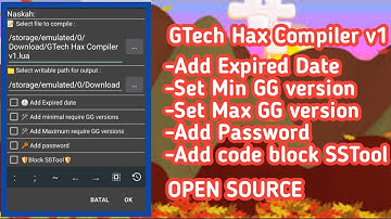 GTech Hax Lua Script Compiler v1(open source)