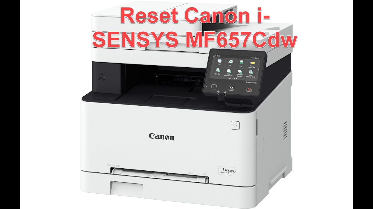 How to Reset Canon i-SENSYS MF657Cdw Printer