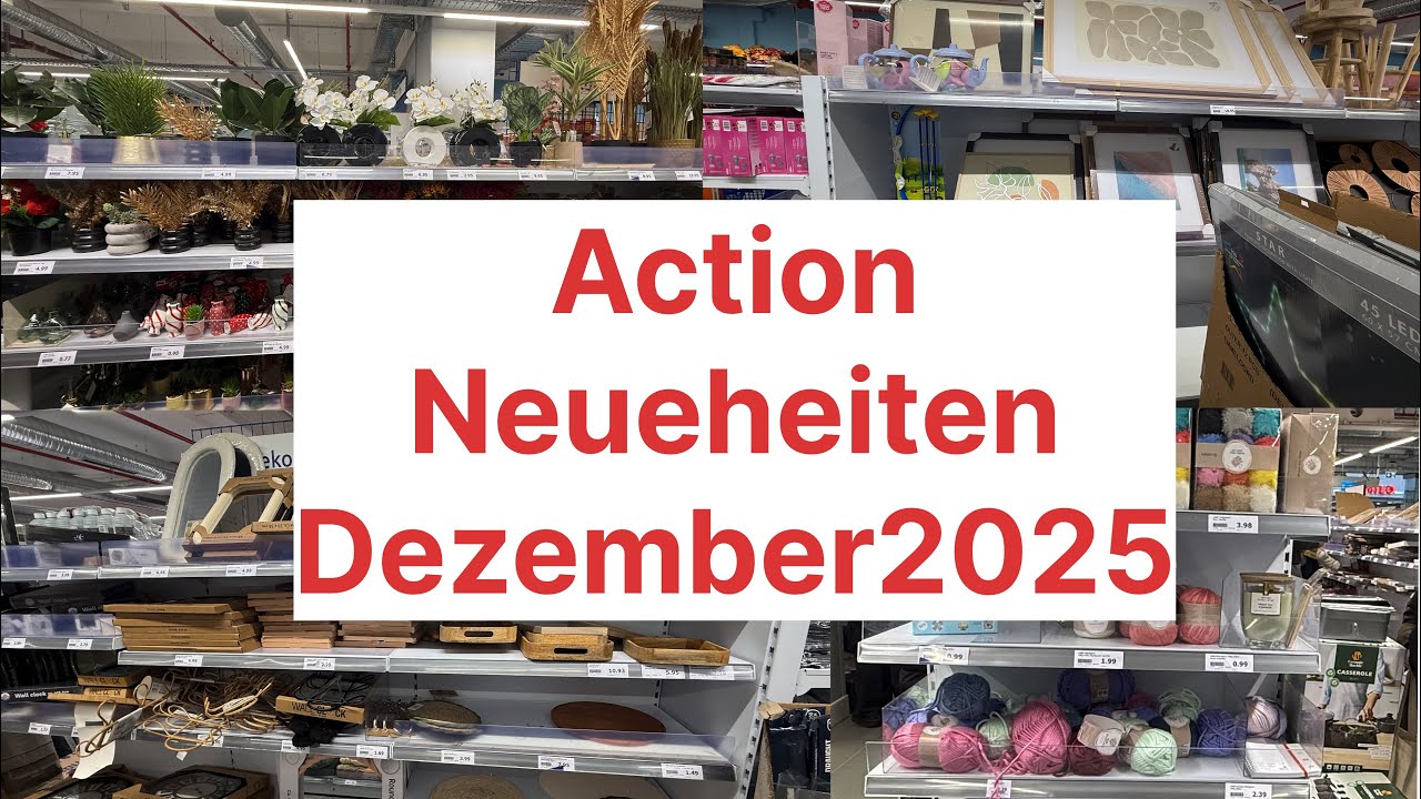Aktion Neuheiten Deko Haushalt Dezember 2025