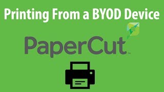 How to Print from a BYOD  - Seaview Tech Tips