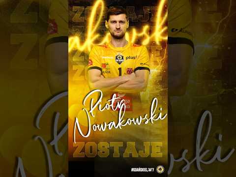 Piotr Nowakowski zostaje z #gdańskimilwami! 🤩 | Energa Trefl Gdańsk #Shorts