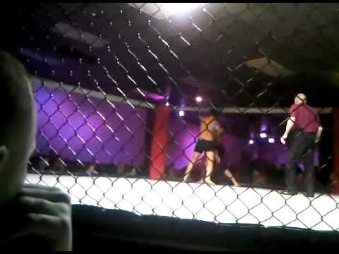 DAVID BOWSER MMA FIGHT 2-20-2010 ROUND 1