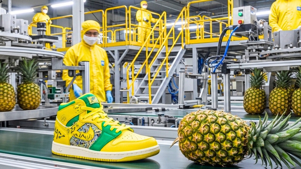 How It's Made: Sustainable Sneakers from Raw Pandan Leaf (Full Factory Process)