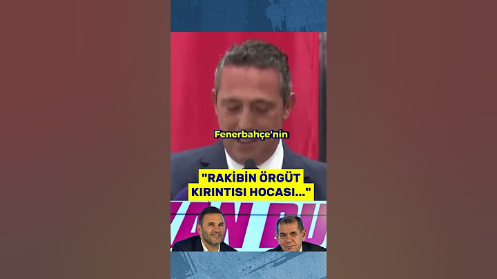 Ali Koç'tan Dursun Özbek ve Okan Buruk'a şok sözler! #fenerbahçe #galatasaray