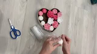 How to make Soap flower gift box. DIY soap flower gift box screenshot 5