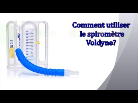 Vidéo: Spiromètre Incitatif: à Quoi ça Sert Et Comment L'utiliser