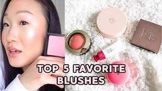 MY Top 5 Favorite Blushes | DRUGSTORE &amp; HIGH END