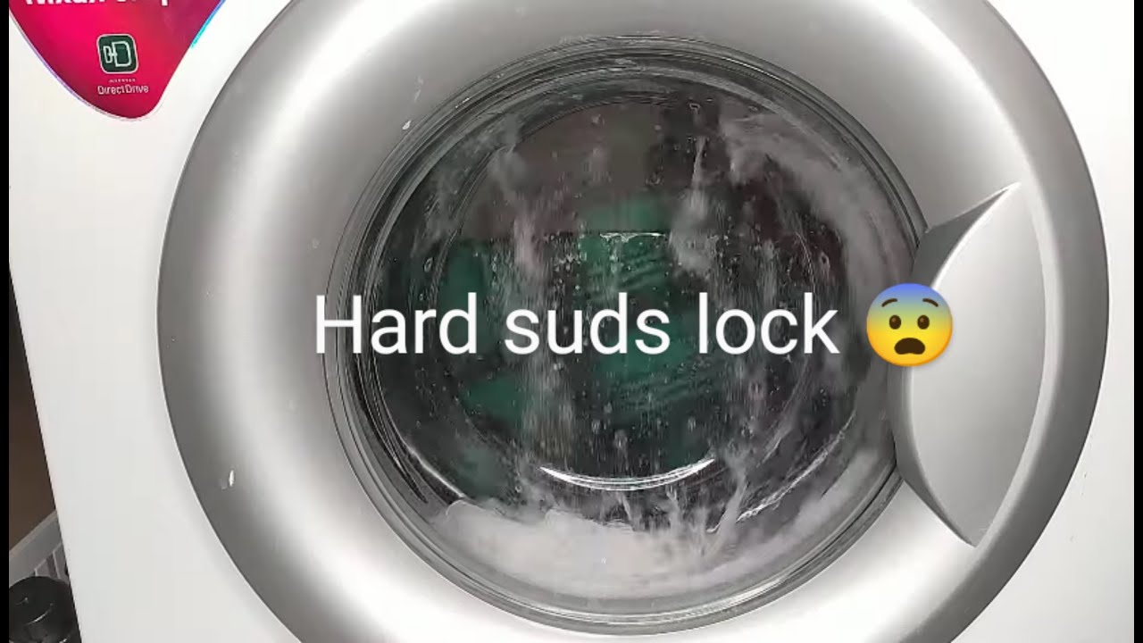 Washing in the secret mode a full load of laundry of the LG washer