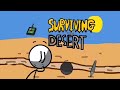 Surviving The Desert 100% all endings, fails, and Achievements (Fangame)