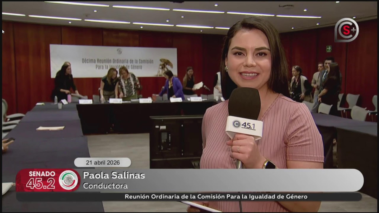 Reunión de la Comisión para la Igualdad de Género, del 21 de abril de 2026