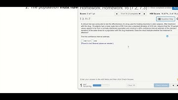Intro to Statistics: 7.3 Estimating a Population Standard Deviation or Variance