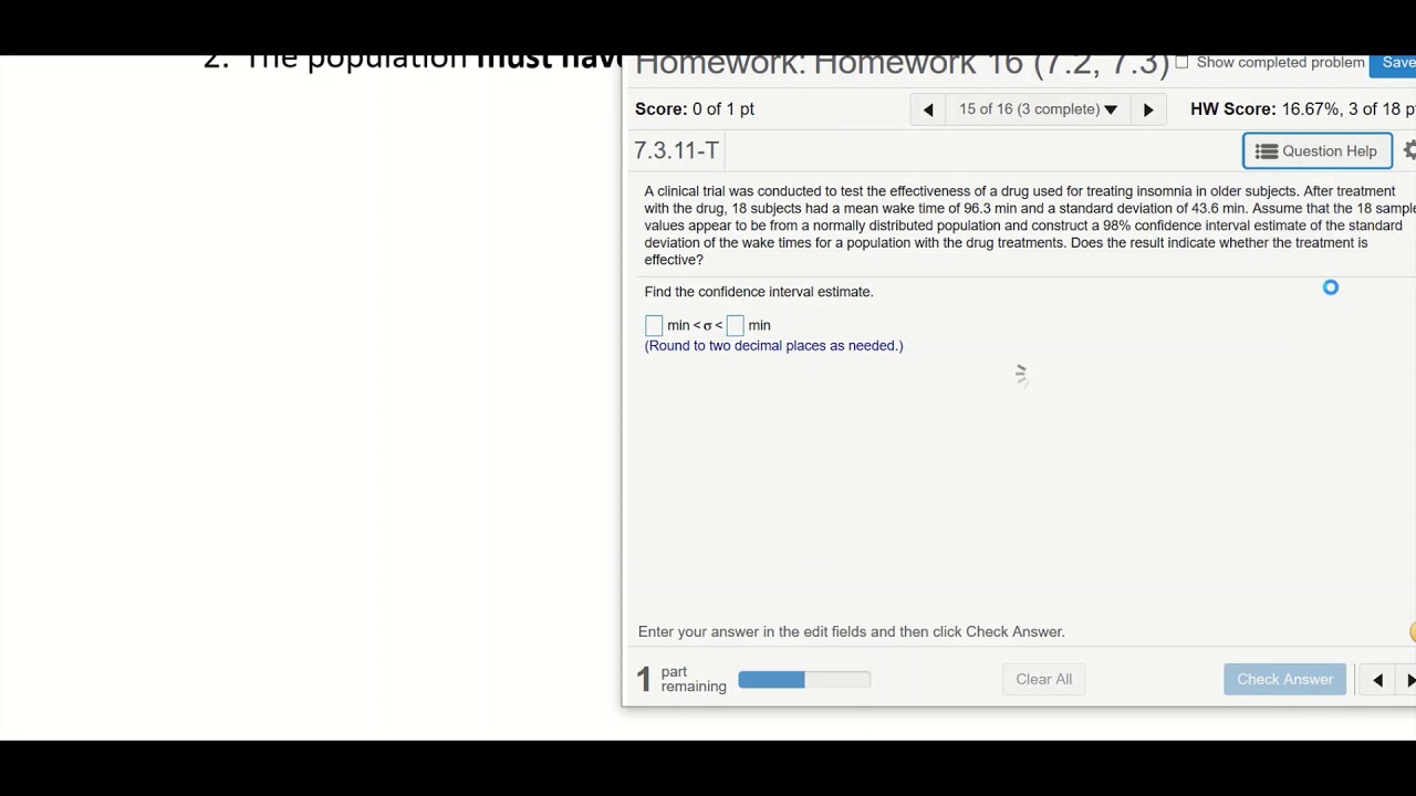 Intro to Statistics: 7.3 Estimating a Population Standard Deviation or ...