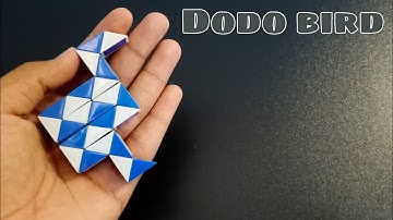 How to Make Dodo Bird with Snake Cube or Rubik