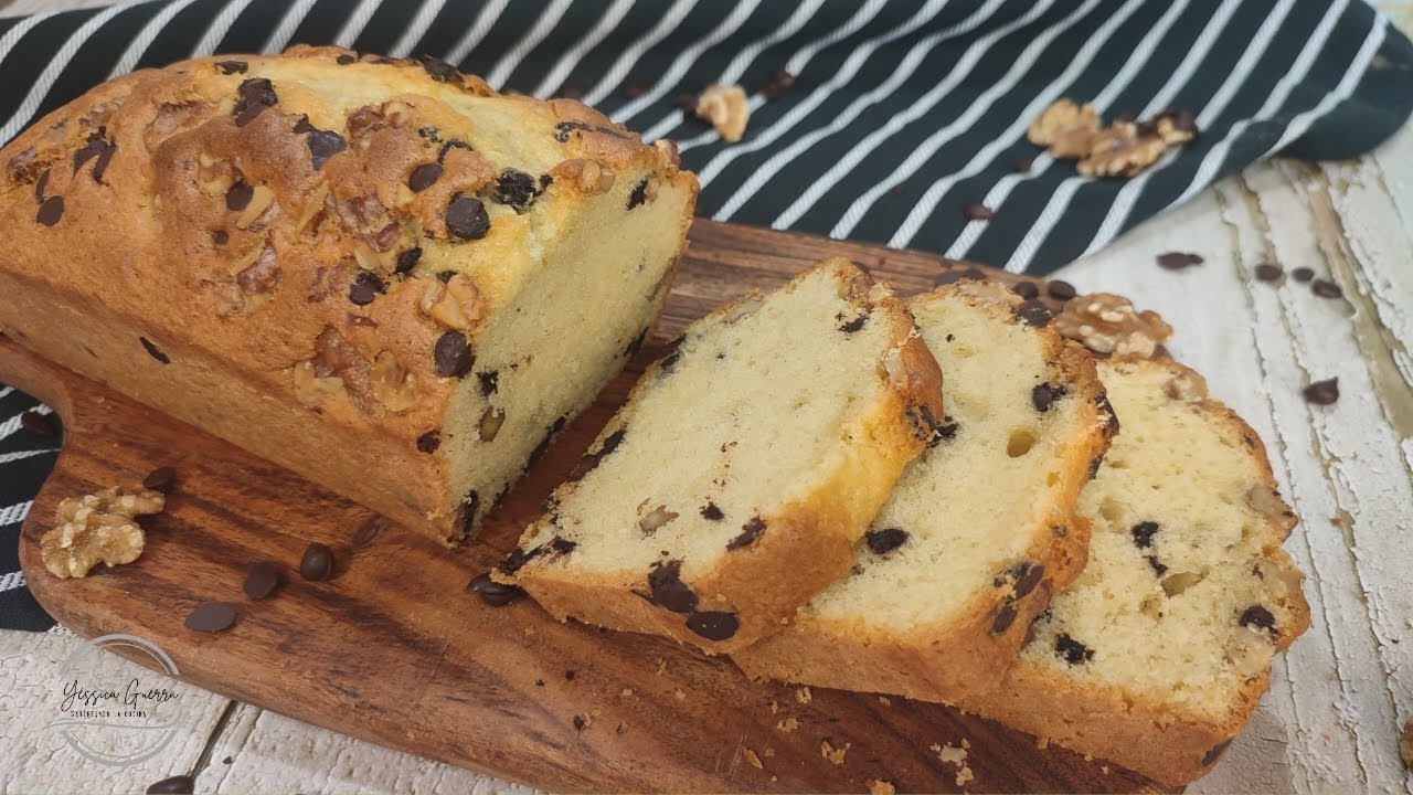 PLUM CAKE CON CHOCOLATE Y NUECES, resultado increíble, con Mambo!!!