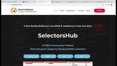 How to Use SelectorsHub? Why to use Selectors Hub? - By Sanjay Kumar